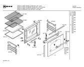 Схема №1 B1472S0FN с изображением Решетка для плиты (духовки) Bosch 00297524