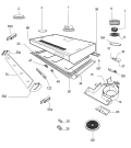 Схема №1 DU6111E (222310) с изображением Фиксатор для вытяжки Gorenje 242805