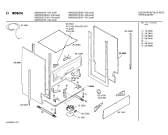 Схема №1 SMI5402II с изображением Передняя панель для посудомойки Siemens 00287564