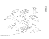 Схема №2 TDS3561 с изображением Передняя часть корпуса для утюга (парогенератора) Bosch 12012162