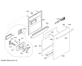 Схема №2 SHX46L12UC DLX Series с изображением Панель управления для посудомойки Bosch 00448801