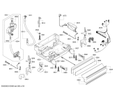 Схема №2 SN46T290SK с изображением Передняя панель для посудомойки Siemens 00700819