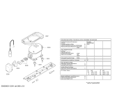 Схема №1 KSK38465 с изображением Дверь для холодильника Siemens 00244174