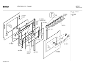 Схема №1 HEN4550 с изображением Панель управления для духового шкафа Bosch 00359126