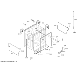 Схема №3 SHU43D02UC Electronic с изображением Корзина Bosch 00434647