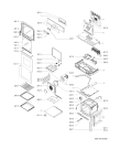 Схема №1 BLZH 5069 IN с изображением Панель для плиты (духовки) Whirlpool 481245248345
