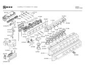 Схема №2 E1242S1 ELEGANCE 141 с изображением Панель для плиты (духовки) Bosch 00282046