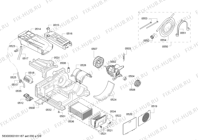Схема №3 WTB86200FF Avantixx 7 с изображением Панель управления для электросушки Bosch 11003364