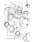 Схема №2 AWM 759/1 с изображением Клавиша для стиральной машины Whirlpool 481241259007