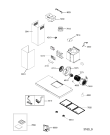 Схема №1 803.033.57 HD KK10 90S HOOD IK с изображением Монтажный набор для электровытяжки Whirlpool 482000098928