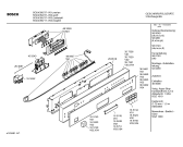 Схема №2 SGU4332 с изображением Вкладыш в панель для электропосудомоечной машины Bosch 00360460