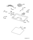 Схема №1 BOAB с изображением Клавиша для духового шкафа Aeg 5618497209