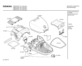 Схема №2 VS60A00CH SUPER C JUNIOR с изображением Верхняя часть корпуса для электропылесоса Siemens 00299811