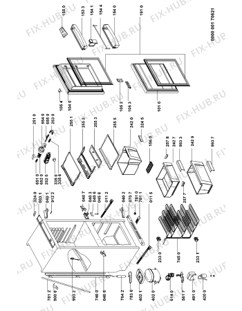Схема №1 ART4774 (F090494) с изображением Руководство для холодильной камеры Indesit C00356815