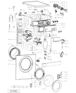 Схема №1 AWM 720/3 с изображением Декоративная панель для стиральной машины Whirlpool 481245213705