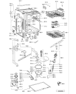 Схема №1 ADG 7440 с изображением Сенсорная панель для посудомойки Whirlpool 480140102441