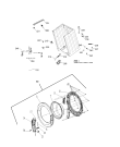 Схема №3 AWG 6103/B с изображением Обшивка для стиральной машины Whirlpool 480111101952
