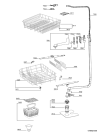 Схема №2 GCIK 6546 IN с изображением Провод для посудомойки Whirlpool 481232128464