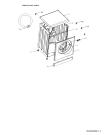 Схема №5 AWG 3082 MC с изображением Рукоятка для стиральной машины Whirlpool 480111102896