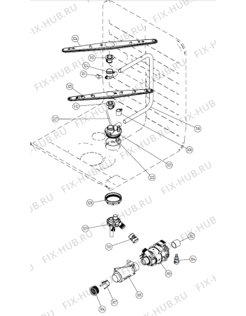 Схема №2 D3111 AU   -SS Bi (900001084, DW20.1) с изображением Сенсорная панель для посудомойки Gorenje 342709