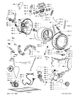 Схема №1 090 TC/GD с изображением Модуль (плата) для стиральной машины Whirlpool 481223958084