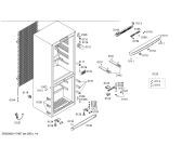 Схема №2 KGU40150 с изображением Дверь для холодильной камеры Bosch 00244327