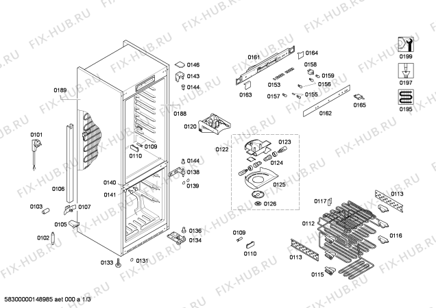 Схема №2 KGS36A45 с изображением Дверь для холодильной камеры Siemens 00249000