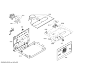 Схема №2 HBN540550A с изображением Панель управления для духового шкафа Bosch 00441959