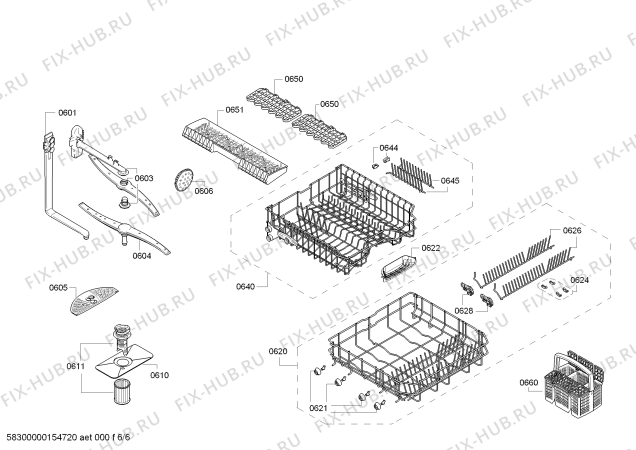 Схема №2 BM4282EG BM4282EG A+ с изображением Панель управления для посудомоечной машины Bosch 00795716