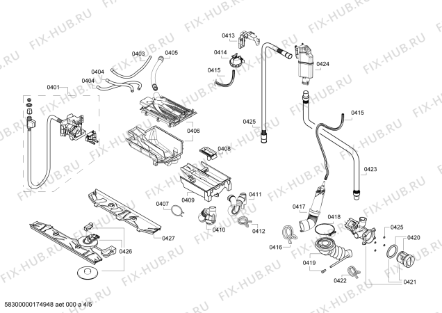 Схема №2 WVH2846XEE с изображением Крышка для стиралки Siemens 00686009