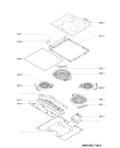 Схема №1 BDF60AESNA с изображением Обшивка для электропечи Whirlpool 481244039913