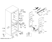 Схема №1 P1KNB4626A с изображением Дверь для холодильной камеры Bosch 00246439