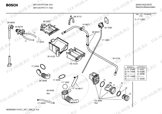 Схема №1 WFO167PIT Maxx sensitive WFO 167P с изображением Панель управления для стиральной машины Bosch 00447287