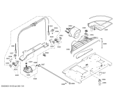 Схема №3 HBN77P750 с изображением Мотор для плиты (духовки) Siemens 00448328