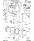 Схема №2 716 PB/ES с изображением Люк и обрамление для стиралки Whirlpool 481244011729