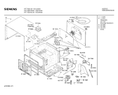 Схема №3 HF77021FB с изображением Панель управления для свч печи Siemens 00299175