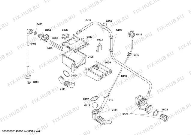 Схема №2 4TS851A с изображением Ручка для стиральной машины Bosch 00640270