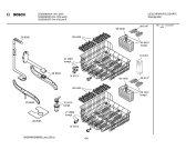 Схема №5 B1ESN1601B с изображением Передняя панель для посудомойки Bosch 00298519