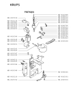 Схема №1 FNB341(0) с изображением Термостат для электрокофемашины Krups MS-0925368