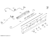 Схема №3 SHX4AP05UC с изображением Панель управления для посудомоечной машины Bosch 00683955