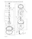 Схема №5 YMET3800TW2 с изображением Крепёж для стиралки Whirlpool 481952928189