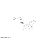 Схема №2 3HT504EP с изображением Передняя часть корпуса для плиты (духовки) Bosch 00662498