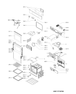 Схема №1 AKP 782 IX с изображением Панель для плиты (духовки) Whirlpool 481010775386