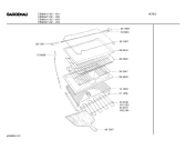 Схема №3 EB985111 с изображением Шина для плиты (духовки) Bosch 00431794