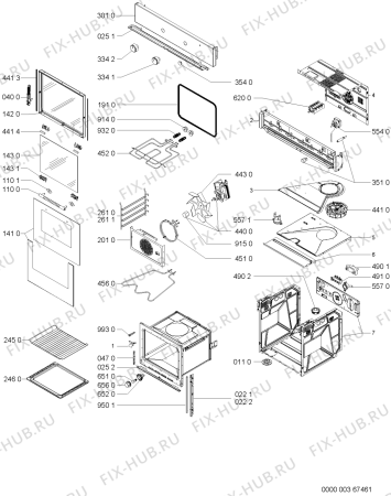 Схема №1 BLZ 6200/IN с изображением Клавиша для плиты (духовки) Whirlpool 481241279459