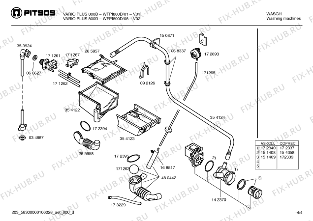 Схема №1 WFPI600D VARIO PLUS 600D с изображением Дверь для стиралки Bosch 00142365