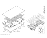 Схема №1 CIT36XWBB с изображением Рамка для плиты (духовки) Bosch 00718583