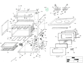 Схема №1 BEKO MC 110 T (6605312000) с изображением Панель для духового шкафа Beko 118951460