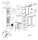 Схема №1 CTAA55NFWDUK (F084335) с изображением Дверь для холодильника Indesit C00307233