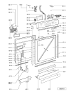 Схема №2 ADP 1830/6 IXM с изображением Панель для посудомойки Whirlpool 481245373476